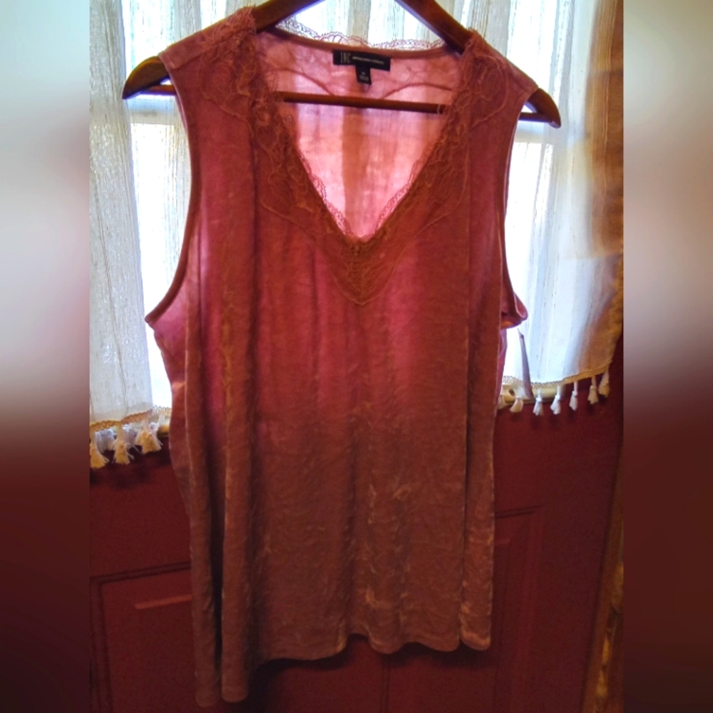 I.N.C Elegant Pink Lace Dress
